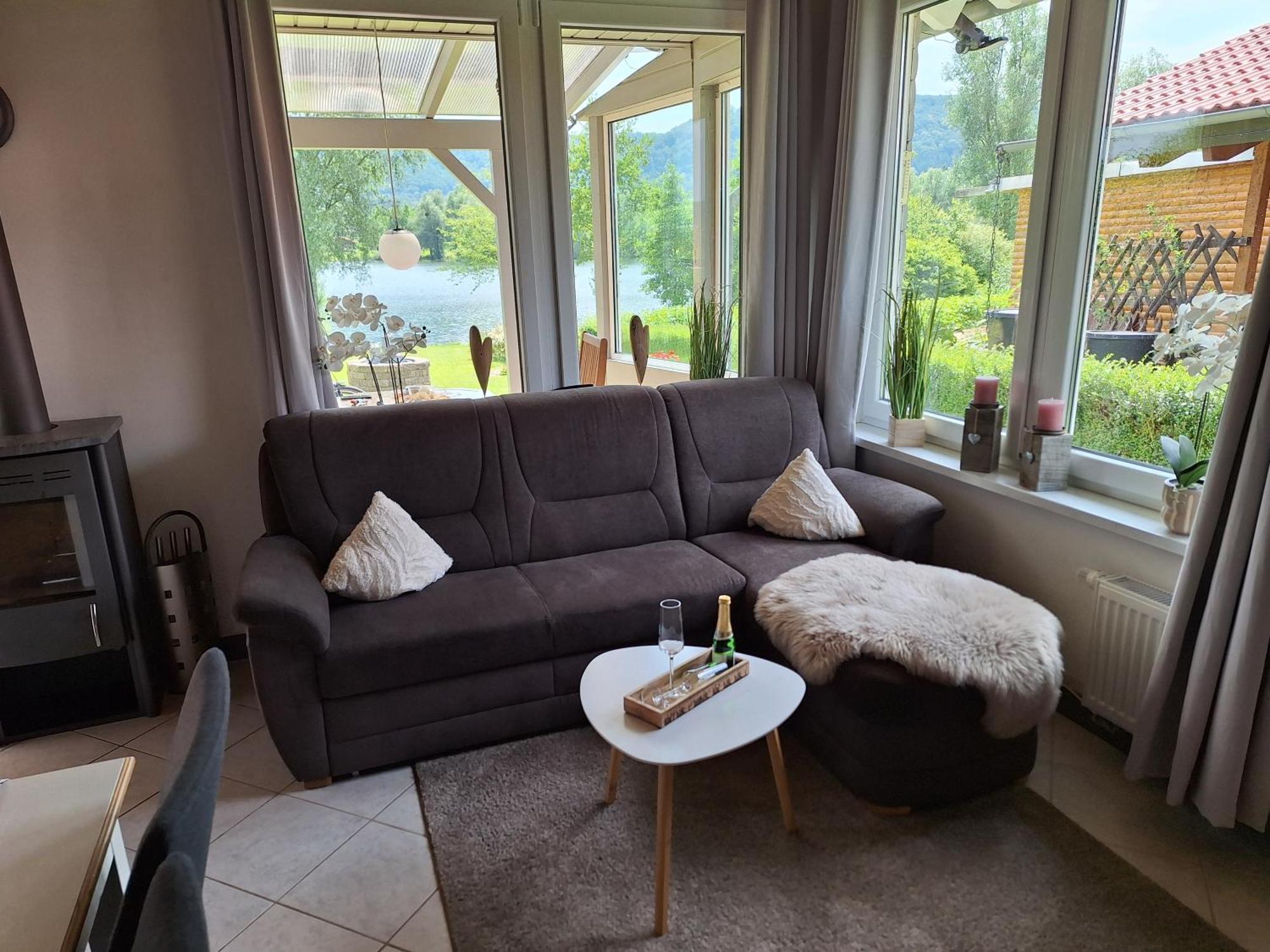 Ferienhaus Am Weserberglandsee Lauenforde Extérieur photo
